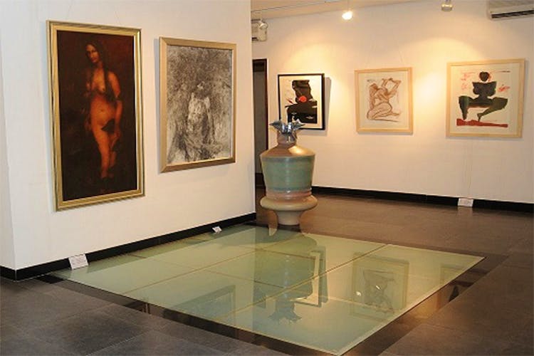 Art gallery,Museum,Tourist attraction,Art exhibition,Exhibition,Floor,Art,Room,Building,Collection