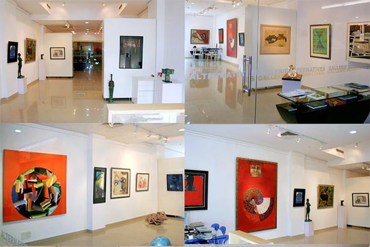 Interior design,Building,Art gallery,Room,Art exhibition,Tourist attraction,Art,Exhibition,Museum,Architecture