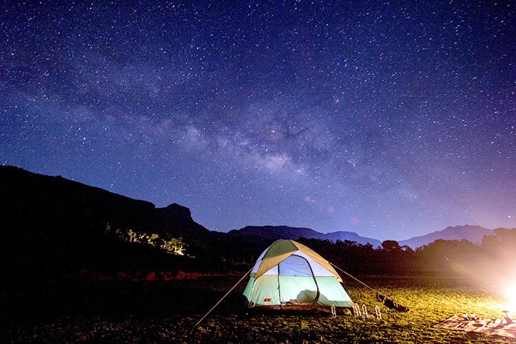 Tent,Sky,Camping,Night,Mountain,Star,Space,Atmosphere,Cloud,Mountain range