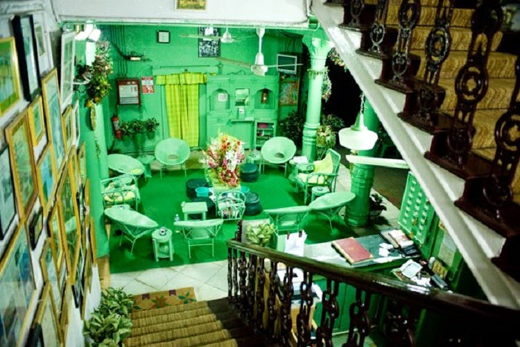 Green,Room,Electronics,Building