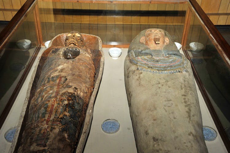 Coffin,Museum,Wood