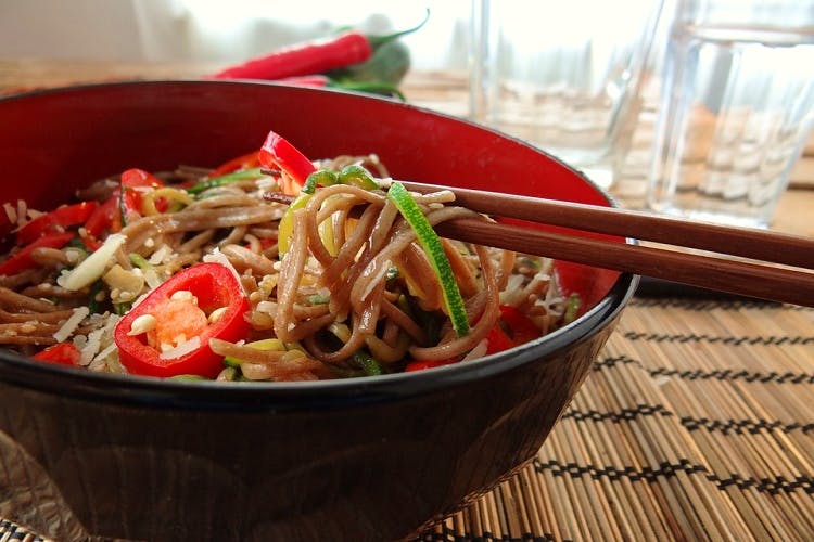 Dish,Food,Cuisine,Ingredient,Chinese noodles,Noodle,Hot dry noodles,Chinese food,Shirataki noodles,Produce