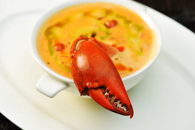 Food,Dish,Cuisine,Lobster,Ingredient,Produce,Seafood,Recipe,Curry,Gazpacho