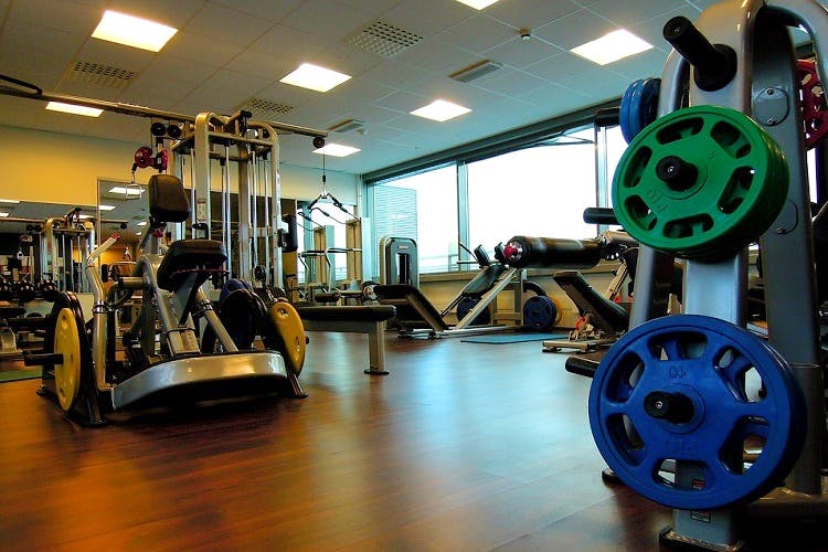 Gym,Strength training,Room,Weight training,Physical fitness,Sport venue,Exercise equipment,Iron,Exercise,Exercise machine