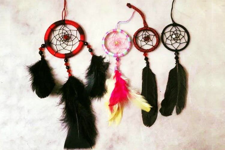 Fur,Feather,Keychain,Pink,Fashion accessory,Textile,Jewellery,Earrings