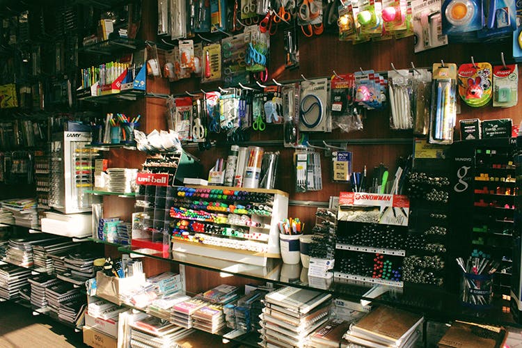 Stationery store on sale