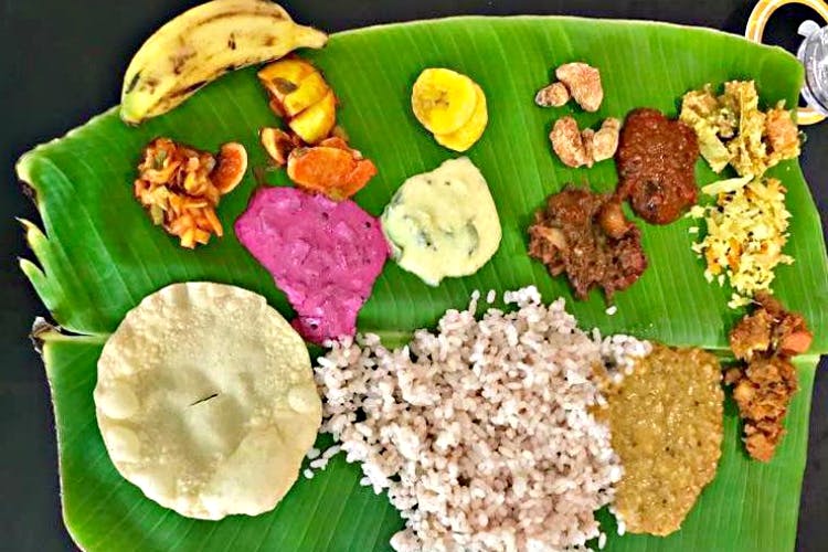 Dish,Food,Cuisine,Sadya,Ingredient,Vegan nutrition,Vegetarian food,Produce,Andhra food,Tamil food