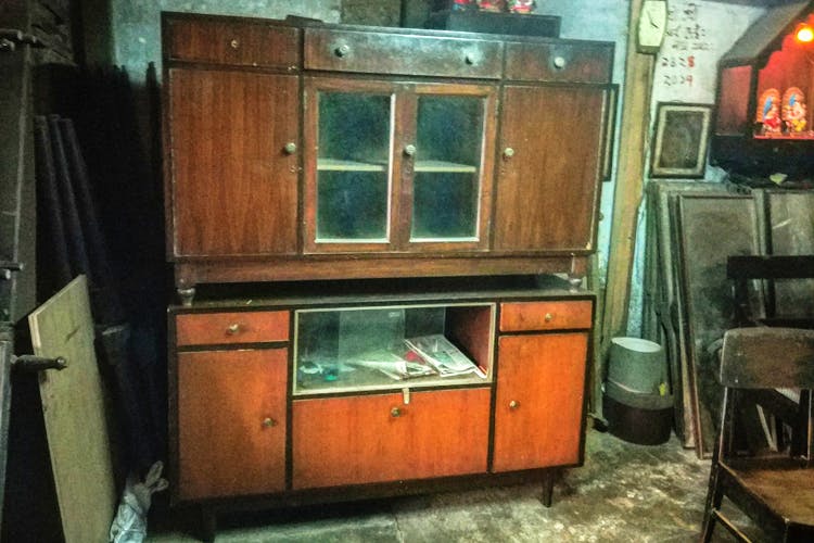 Furniture,Room,Cabinetry,Cupboard,Antique,Wood stain,House,Hutch,Building