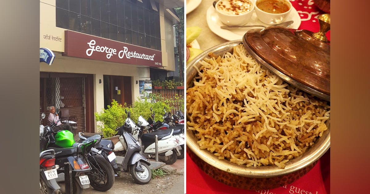 George Restaurant Serves The Best Biryani Mutton Gravy Lbb Pune