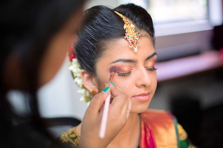 Hair,Bride,Hairstyle,Eyebrow,Beauty,Skin,Forehead,Lady,Tradition,Yellow