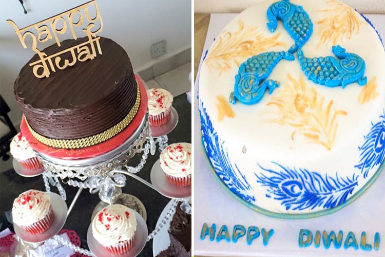 Rangoli & Kalash Happy Diwali Cake – Douart-bakery