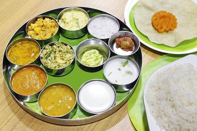 Dish,Food,Cuisine,Ingredient,Sadya,Tamil food,Andhra food,Meal,Indian cuisine,Produce