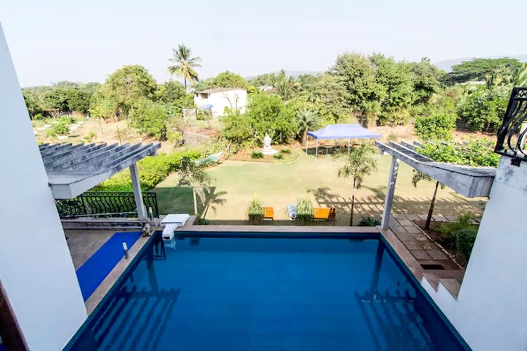 Group of 16? Book the Fun Pool Villa at Alibaug LBB, Pune
