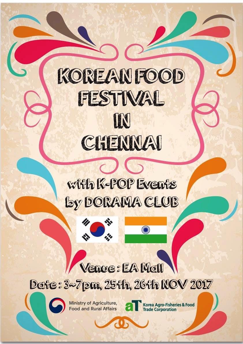 Korean Food Festival at Express Avenue Mall LBB