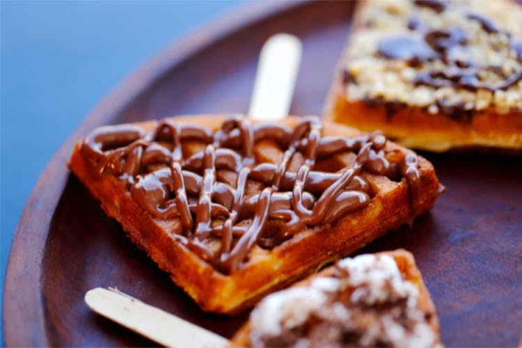 Nutella Chocobar & Peanut Butter Waffle Pops: Discover The Best Waffles In Chennai