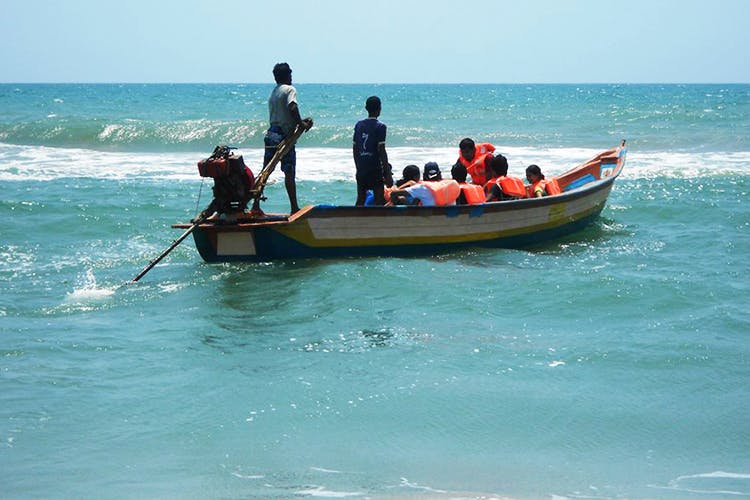 catamaran ride in chennai ecr