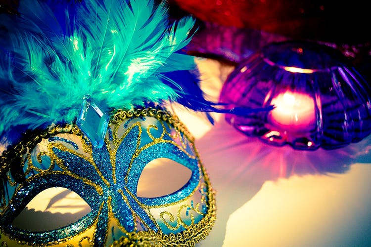 Mask,Masque,Feather,Festival,Carnival,Headgear,Costume,Mardi Gras,Event,Art