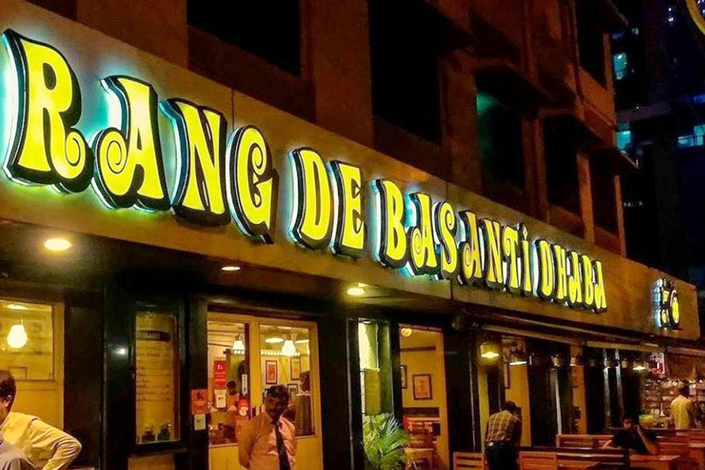 rang de basanti restaurant delhi