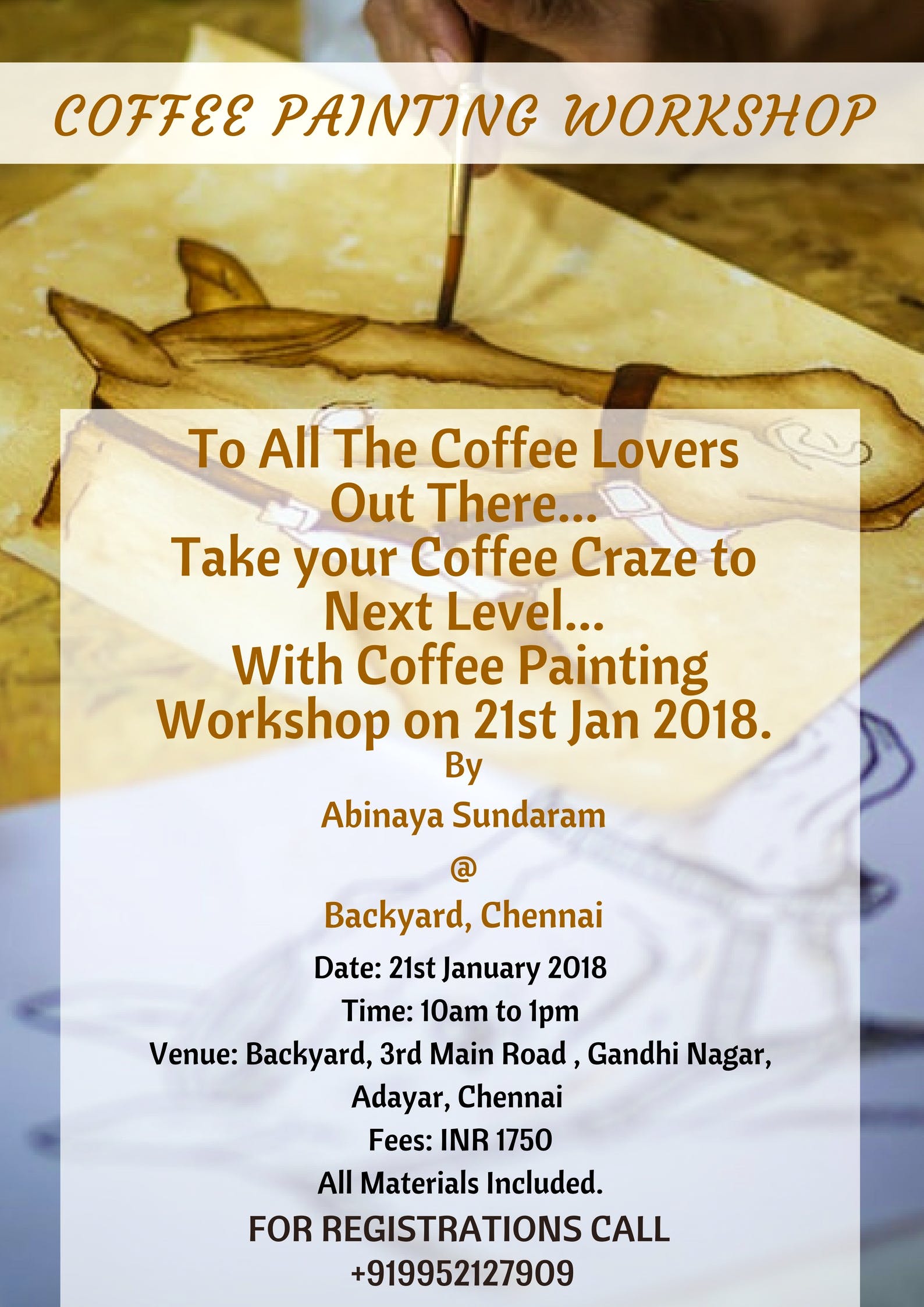 Coffee Painting Workshop LBB coffee-painting-workshop-lbb
