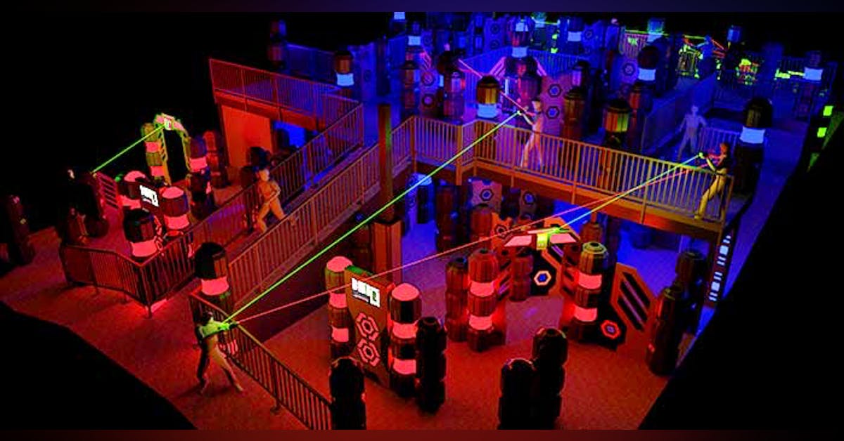 Tron Laser Tag Arena Lbb
