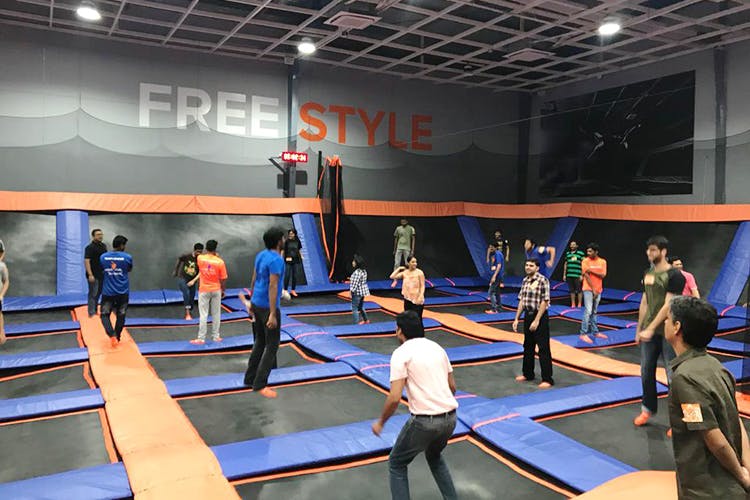 Skyzone Trampoline Park In Gandipet Lbb Hyderabad