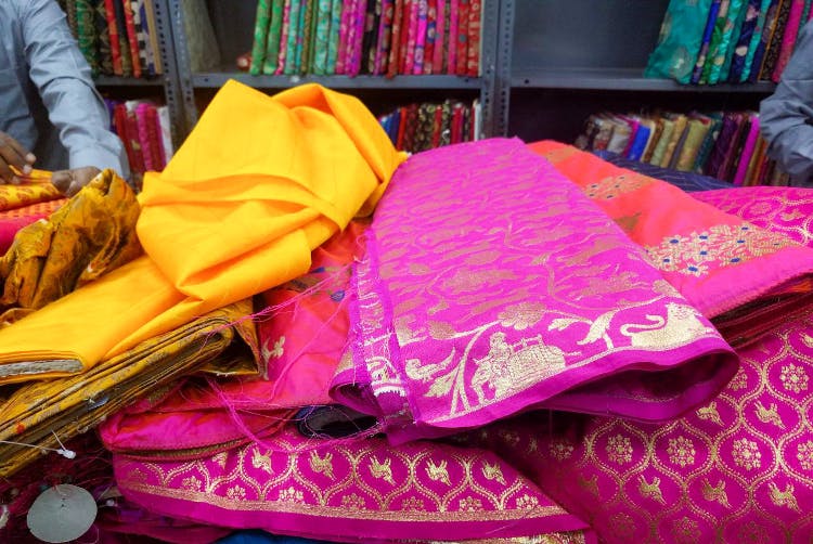 Pink,Magenta,Textile,Room,Linens,Sari