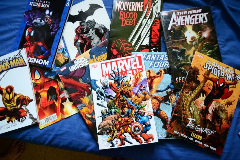 Comics,Comic book,Fiction,Fictional character,Publication,Hero,Superhero,Book,Book cover,Collection