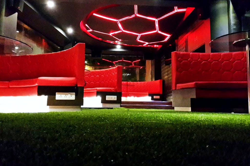 Red,Lighting,Interior design,Design,Technology,Night,Room,Architecture,Furniture,Stage
