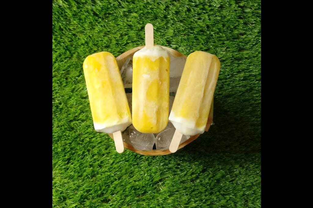 Yellow,Ice pop,Vegetarian food,Plant