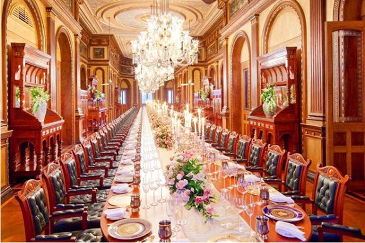 falaknuma palace dinner dress code Our Creative Founder, Bhavna Jasra celebrated her daughters success at the Taj Falaknuma Palace, Hyderabad. The stay was most memorable & the ambience, luxury, hospitality, food & warmth of the staff was