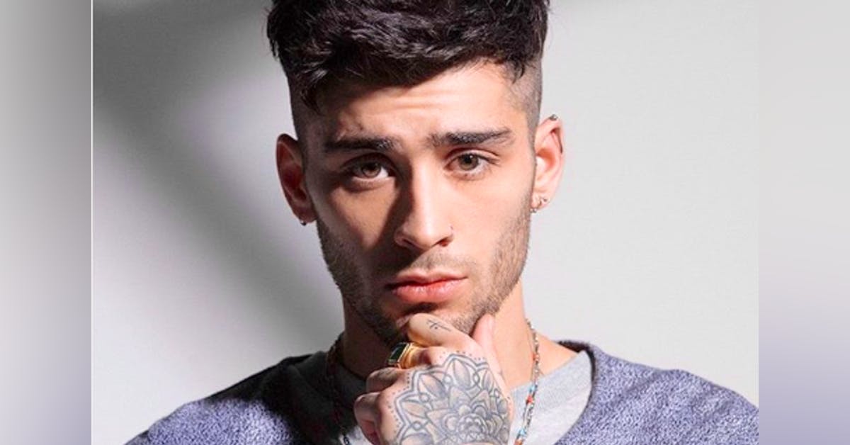 Zayn malik 2025 black earrings