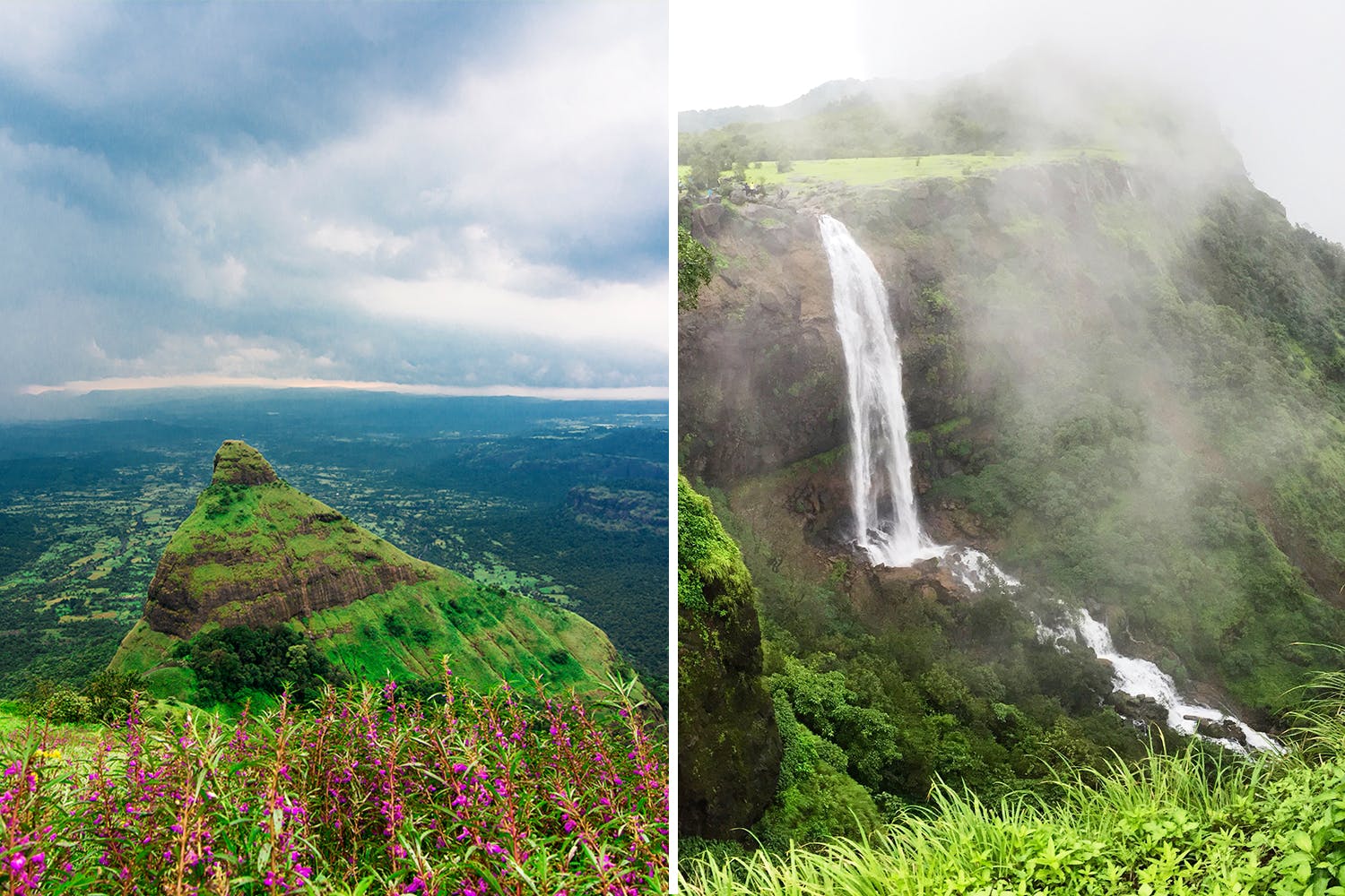 Natural landscape,Nature,Hill station,Vegetation,Waterfall,Water resources,Nature reserve,Highland,Atmospheric phenomenon,Mountain