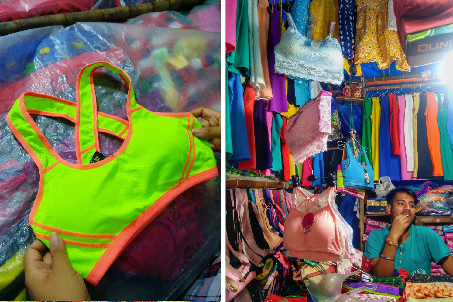 Lingerie Shops In Kolkata At Gariahat Street Markets