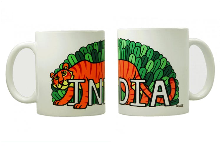 Mug,Drinkware,Tableware,Dinosaur,Elephant,Chameleon