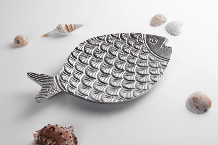 Fish,Sea snail,Fish,Metal