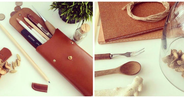 Leather,Tableware,Cutlery,Fashion accessory