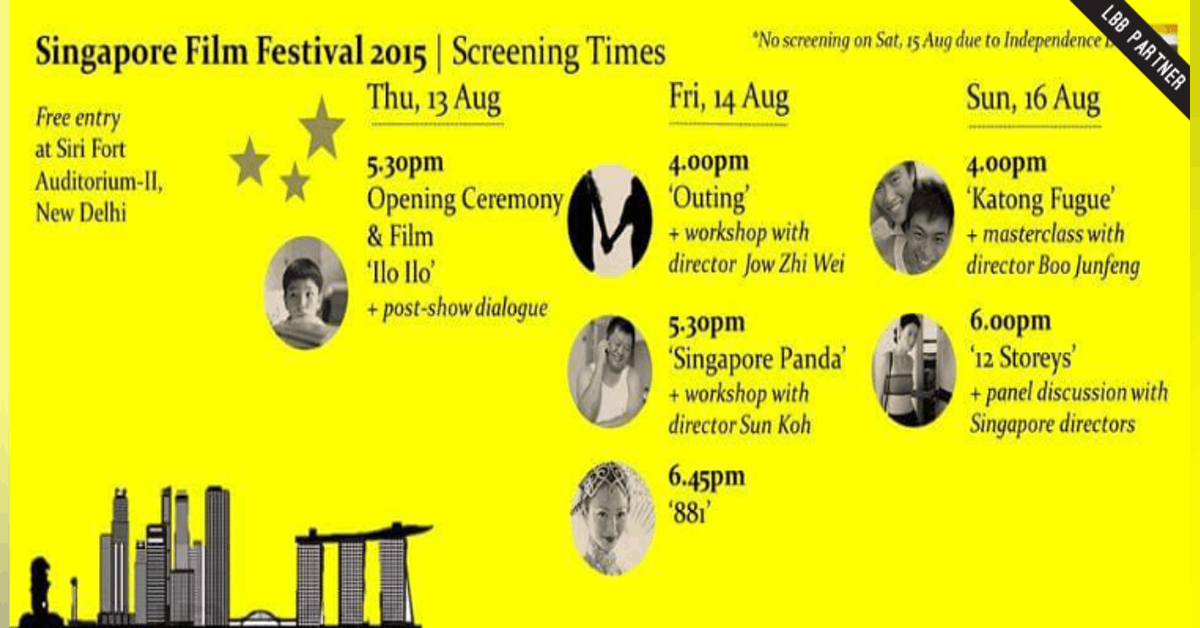 Seven Films, Across 3 Days at the Singapore Film Festival LBB