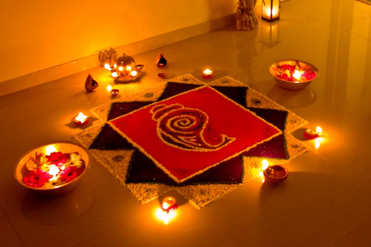 Lighting,Orange,Diwali,Red,Light,Amber,Holiday,Event,Room,Candle