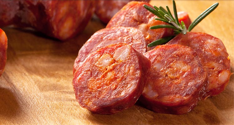 Food,Dish,Cuisine,Ventricina,Ingredient,Meat,Red meat,Veal,Sausage,Chorizo