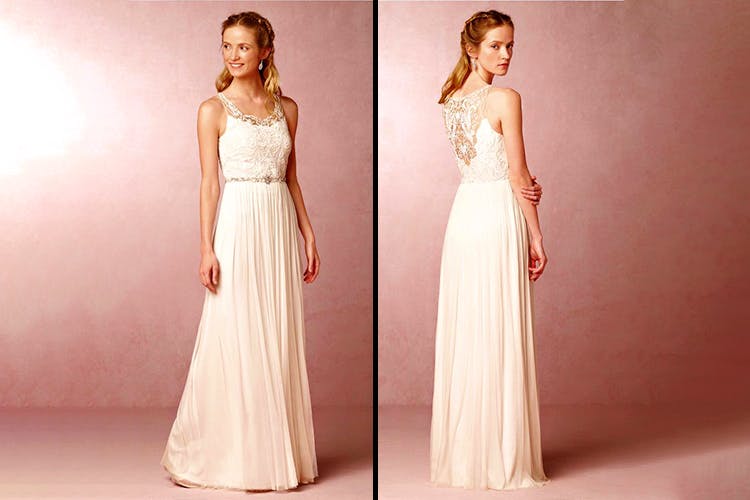 Gown,Wedding dress,Clothing,Fashion model,Dress,Bridal clothing,Shoulder,Photograph,Bridal party dress,Bride