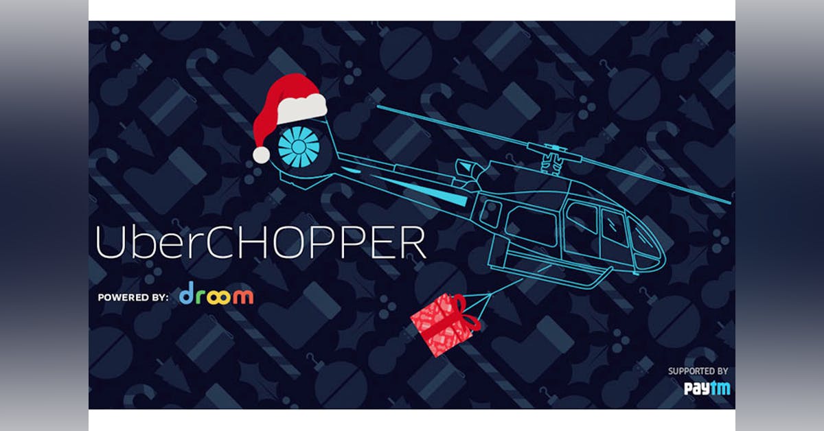 Get a Ride on an Uber Helicopter this Christmas! | LBB