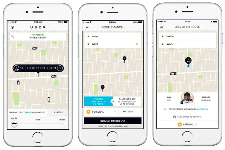 Uber To Start Carpooling in Delhi LBB