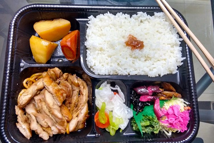 Dish,Food,Cuisine,White rice,Steamed rice,Meal,Lunch,Ingredient,Bento,Comfort food