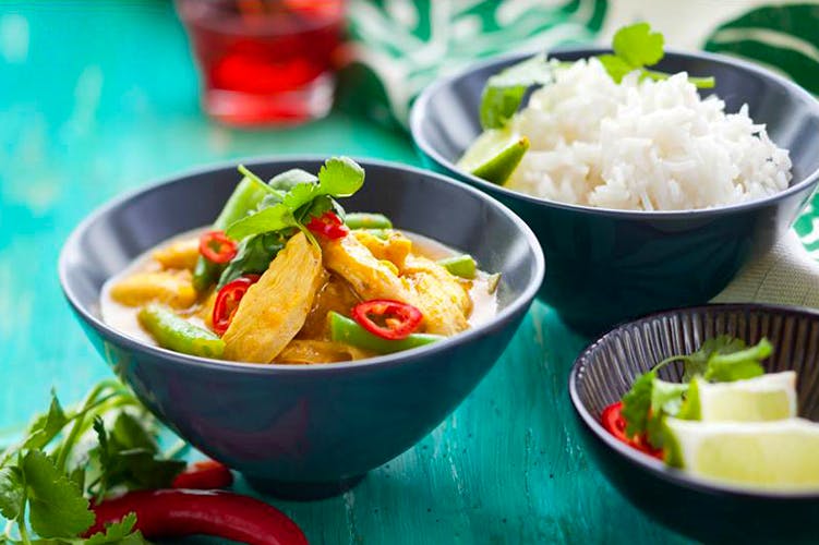 Dish,Food,Cuisine,Ingredient,Nasi liwet,Produce,Recipe,Steamed rice,Vegetarian food,Thai food