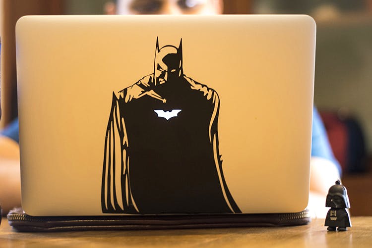 Laptop,Batman,Fictional character,Technology,Electronic device,Gadget