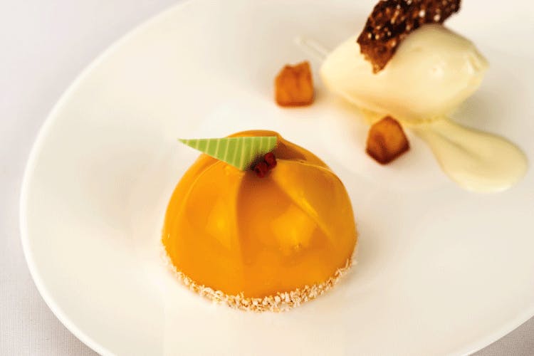 Food,Dish,Cuisine,Ingredient,Dessert,Produce,À la carte food,Panna cotta,Bavarian cream,Semifreddo