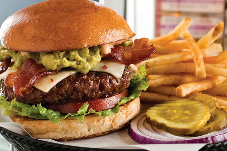 Dish,Food,Cuisine,Hamburger,Junk food,Fast food,Buffalo burger,Salmon burger,Veggie burger,Ingredient