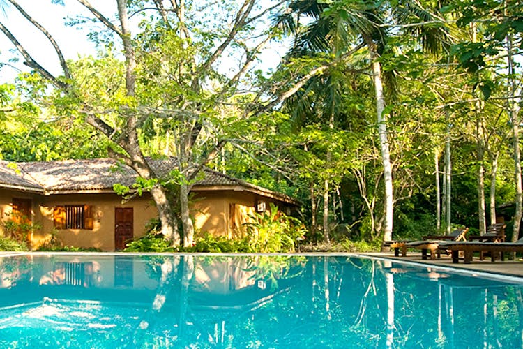 Swimming pool,Resort,Property,House,Leisure,Building,Real estate,Eco hotel,Tree,Home
