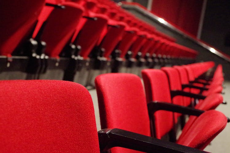 Red,Auditorium,Chair,Theatre,Movie theater,Carmine