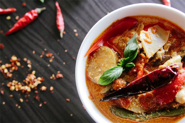 Dish,Food,Cuisine,Red curry,Ingredient,Curry,Produce,Asam pedas,Recipe,Sambal
